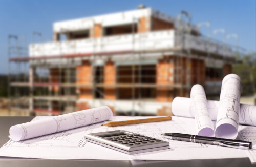 Rohbau und Baupläne